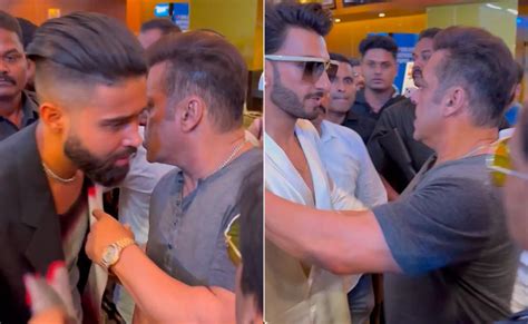 About Last Night Salman Khan Hugged Ap Dhillon And Ranveer Singh