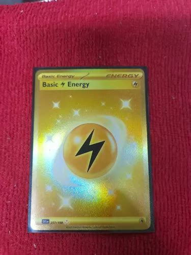 Pokemon Carta De Energia Electrica Dorada Basic Energy MercadoLibre