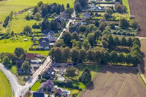 Luftbild Ennepetal Ortsansicht Am Rande Von Landwirtschaftlichen