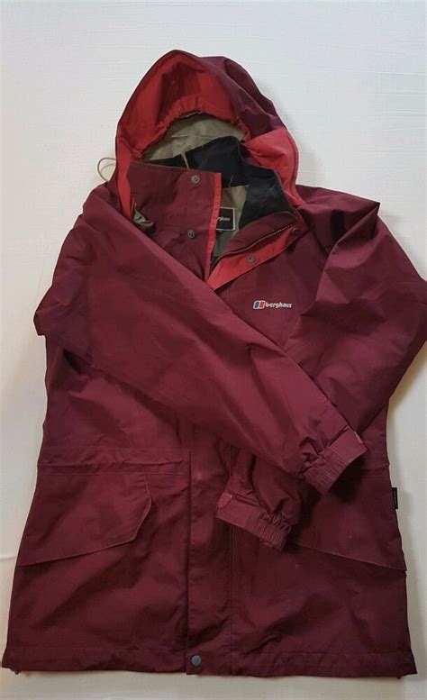 BERGHAUS Womens GORETEX Jacket Coat | Hooded Performance Shell | UK 12 #fashion #clothing #shoes ...