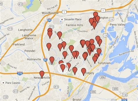 Levittown 2015 Halloween Sex Offender Safety Map Levittown Pa Patch