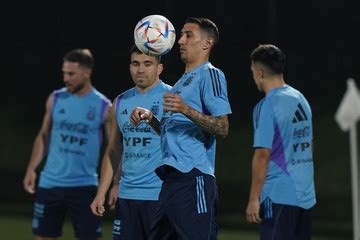 Con Di María la Selección sigue su puesta a punto pensando en Países