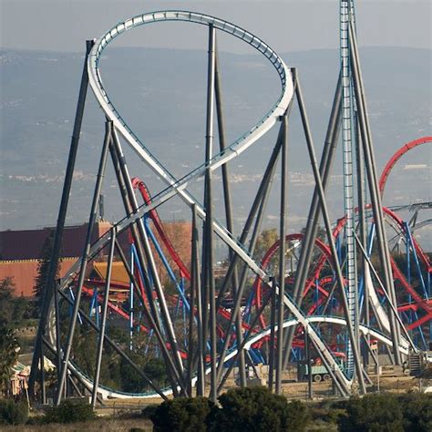 Shambhala Portaventura Amusement Park Rides New Roller Coaster