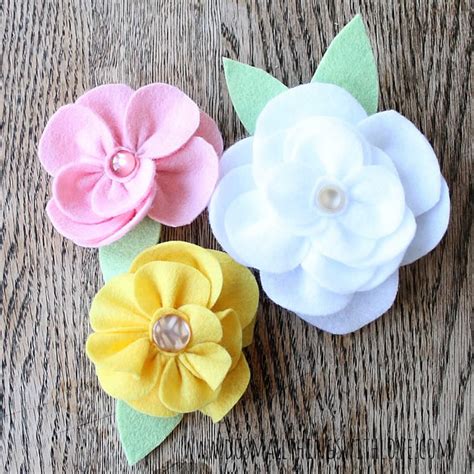 5 Ideas De Flores De Tela DIY Que Vas A Querer Hacer