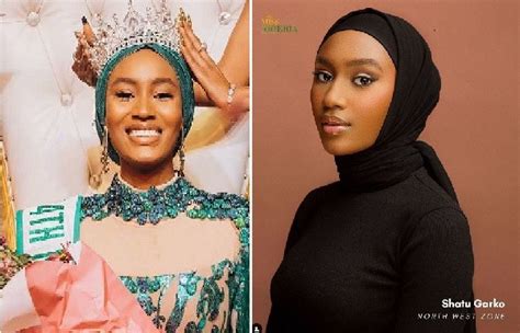 Africa Shatu Garko Meet The 18 Year Old Hijabie Crowned 44th Miss