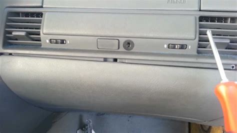 Bmw E36 M3 325 328 Dash Glove Box Compartment Removal Youtube