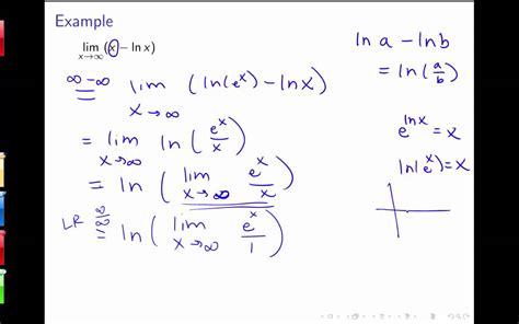 Section Indeterminate Forms And L Hospital S Rule Youtube