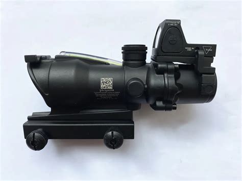 Trijicon Acog Style X Fibra Real De Fibra Real Calle Rojo O Verde