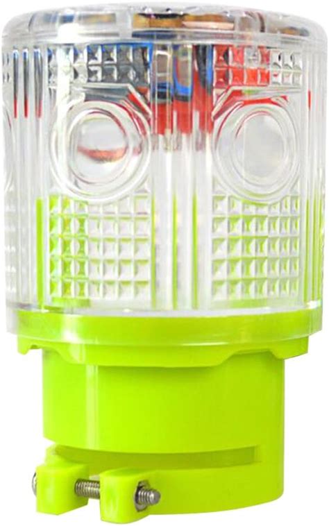 Aolyty Solar Strobe Warning Light Degree Super Bright Waterproof