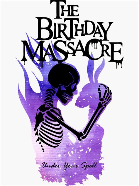 The Birthday Massacre Sticker Sticker For Sale By Shinhsikak Redbubble