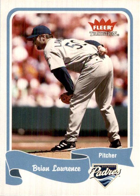 2004 Fleer Tradition 306 Brian Lawrence For Sale Online EBay