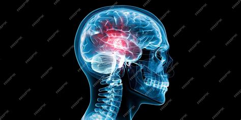 Premium Photo Inflammatory Brain On Xray Exploring Neural And