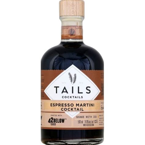 TAILS Tails Espresso Martini Cocktail 50cl 14 9 Monoprix Fr