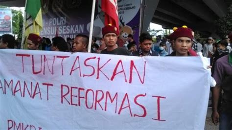 20 Tahun Reformasi Ini Sikap PMKRI Makassar Tribun Timur