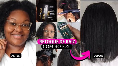 Transformação Total Retoque De Raiz Com Botox Da Lisstreme Tutorial Passo A Passo Botox