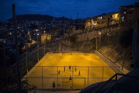 Haunting photos of Brazil's favelas outside the World Cup