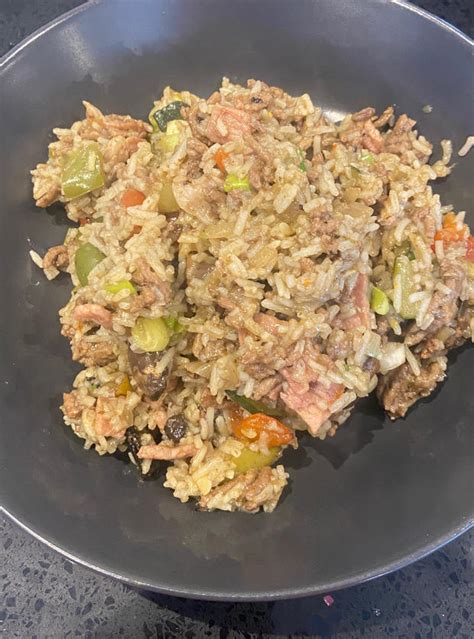 Cajun Style Dirty Rice Recipe Image By She B Pinch Of Nom