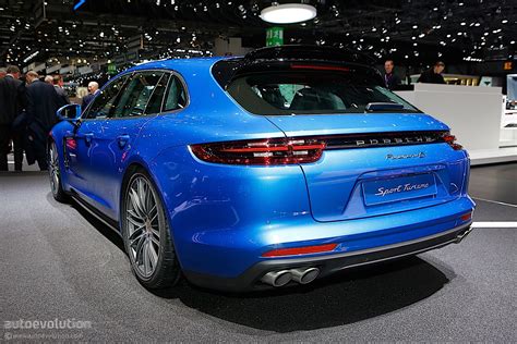 Porsche Panamera Sport Turismo Shows Up In Geneva Looks Great