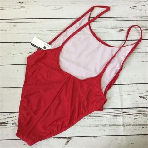 Dippin Daisys Swim Dippin Daisys Red Baewatch Swimsuit Size L