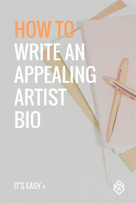 Free Artist Bio Template