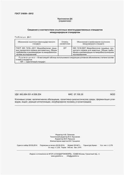 ГОСТ 31659-2012. Продукты пищевые. Метод выявления бактерий рода Salmonella