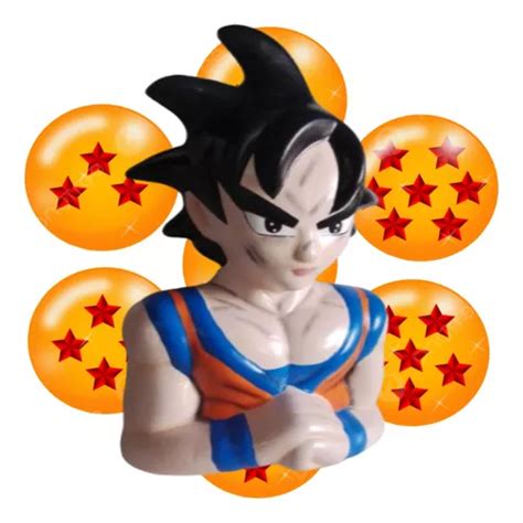 Figurade Gokú Dragonball Cerámica Pintada Envío Inmediato Meses