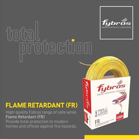 Fybros Wire Roll Length M Wire Size Sqmm At Rs Roll In