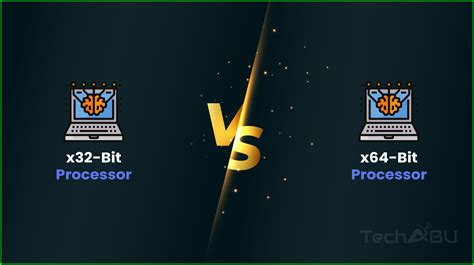 The Difference Between X32 Bit And X64 Bit Processor Techabu