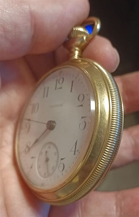 1902 Waltham 17 Jewel Pocket Watch P S Bartlett 18s And Adjusted