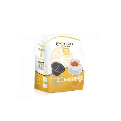 Pop Caffè Capsule E Gusto The Al Limone compatibile con le Macchine da