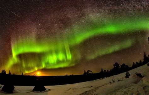 Aurora Lapland Welcome In Lappland Finnland