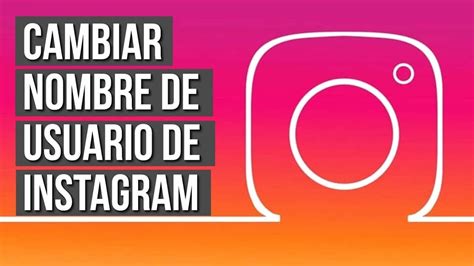 Cambiar Nombre De Usuario En Instagram Aprende C Mo Hacerlo Doncomo