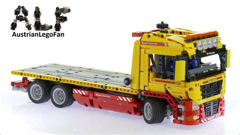 Lego Technic 8109 Flatbed Truck Speed Build AustrianBrickFan YouTube