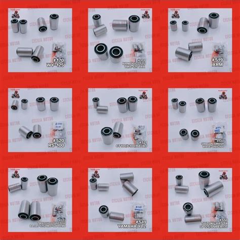 MOTORCYCLE PARTS SWING ARM BUSHING FOR BAJAJ XRM WAVE125 TMX RAIDER