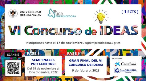 Damos Comienzo A La Vi Edici N Del Concurso De Ideas De Ugr