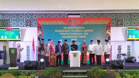 Mtq Nasional Di Kaltim Momentum Untuk Membumikan Al Qur An