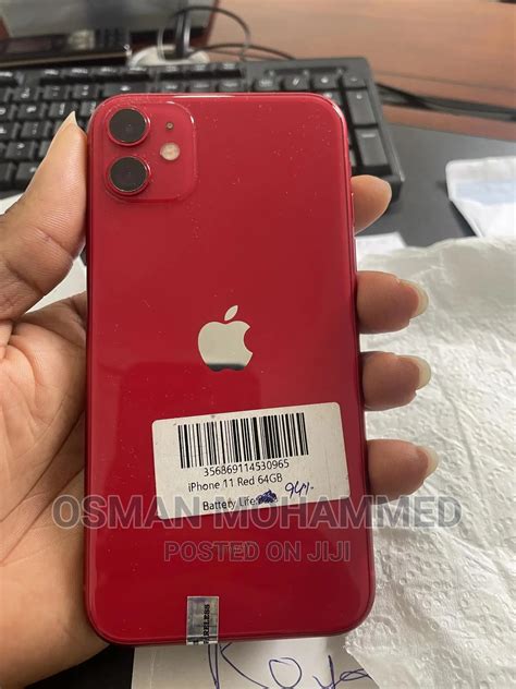 Apple IPhone 11 64 GB Red In Accra Metropolitan Mobile Phones Osman