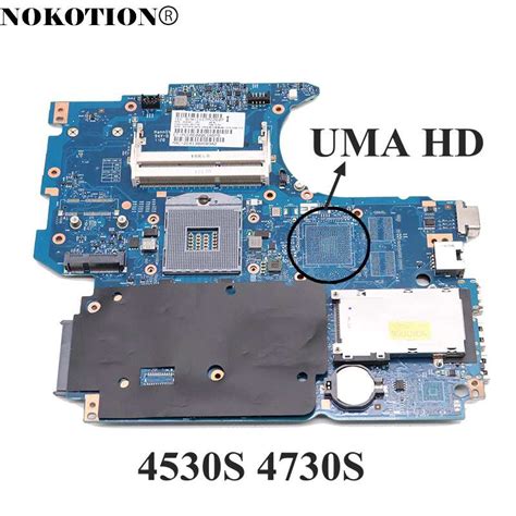 NOKOTION placa base para ordenador portátil HP Pavilion 646246 S 658341