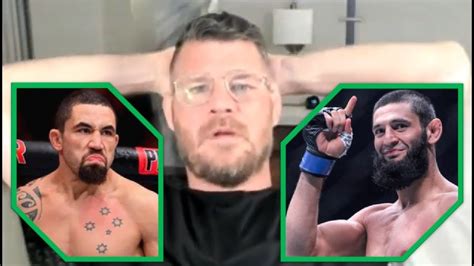 Michael Bisping Reaction To Dana White Announcing Khamzat Chimaev Vs