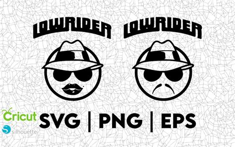 Lowrider SVG Designs PNG EPS Great For T Shirts Hats Stickers