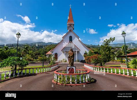 Papeete Catholic Cathedral Tahiti Society Islands French Polynesia