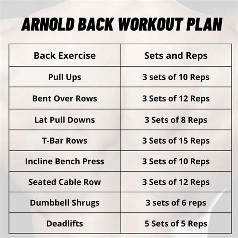 Arnold Back Workout How To Make Your Back Huge