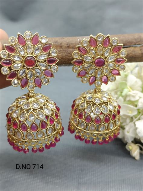 Antique Golden Earring Sku D At Rs Malad East Mumbai