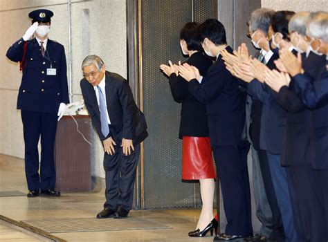 Kuroda Less Dovish As He Departs Bank Of Japan After Decade Of Massive