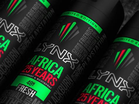 LYNX Africa 25 years Limited Edition Range on Packaging of the World ...