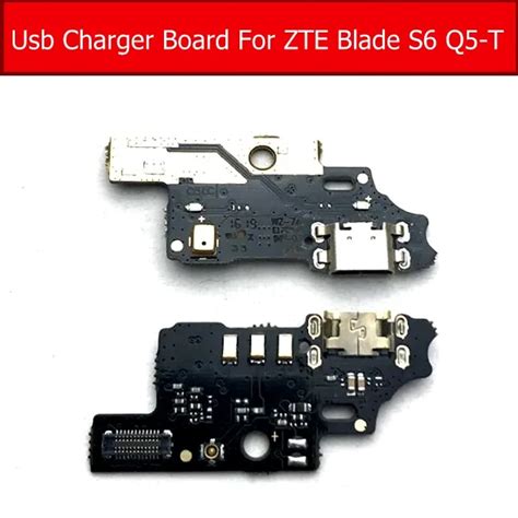 Micr Fono Y Cargador Usb Prot Board Para Zte Blade S Q T Conector De