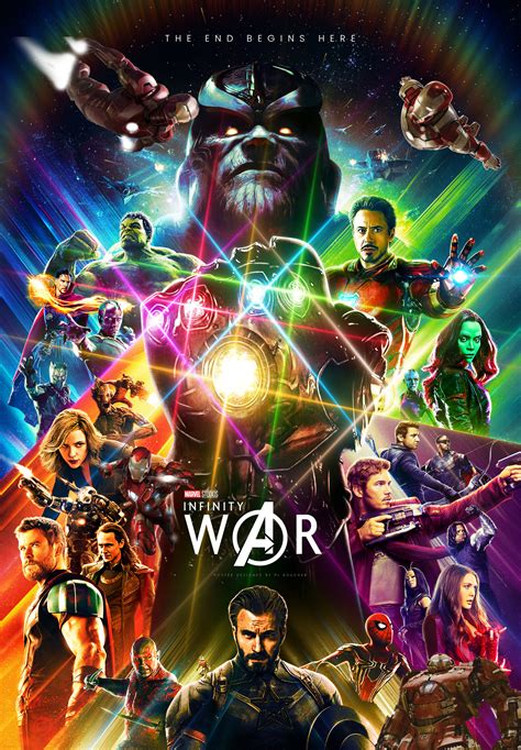 Incredible Fan Made Infinity War Poster R Marvelstudios