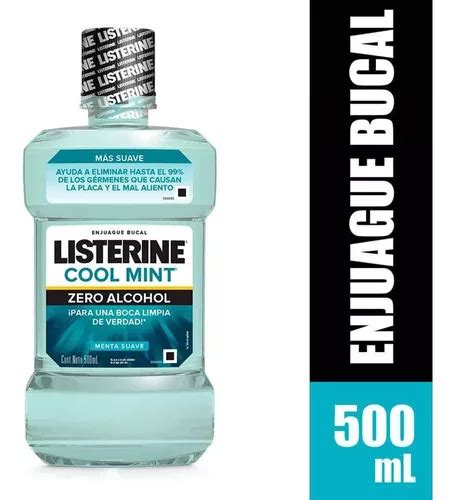 Listerine Cool Mint Zero Colutório 500 Ml MercadoLivre