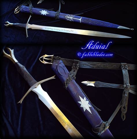 Aduial - Elven Sword of Evening, by Fableblades on DeviantArt