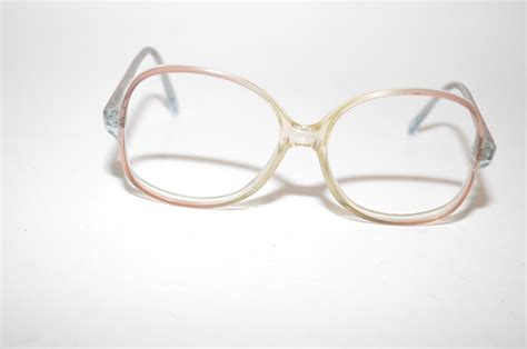 Vintage Zimco Horizon Eyeglasses Frames Blue 140mm Nice Oversized Ebay